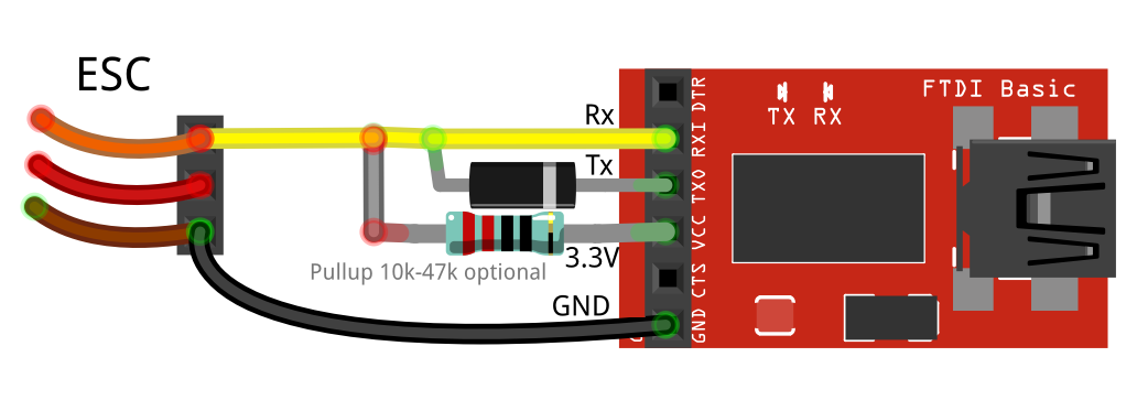 Skizze USB-Linker